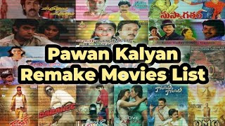 Pawan Kalyan Remake Movies List [upl. by Erastes]