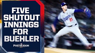 Walker Buehler DAZZLES Five SHUTOUT innings in Game 3 of World Series [upl. by Shel]