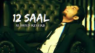 12 Saal  Slowed amp Reverb  Mind Relaxing Song  Lofi Songs [upl. by Drofdeb]