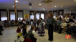 Grupo infantil de danzas Costalago en la residencia  Hontoria del Pinar 2024 [upl. by Ahsasal]