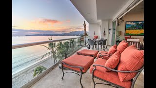 Bucerias Rentals 2BR Beachfront Condo in Nova w Office amp Panoramic Ocean Views VIDEO TOUR [upl. by Natassia609]