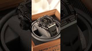 Diamondset Mechanical Skeleton Wrist watch Affordable Skeleton Automatic watch luxury fashion [upl. by Rinum]