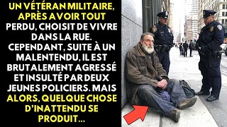 ANCIEN MILITAIRE DEVENU SANSABRI AGRESSÉ PAR DES POLICIERS [upl. by Couchman]