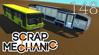 Scrap Mechanic 148 Wszystkie rodzaje AUTOBUSÓW  Gratis [upl. by Nanah]