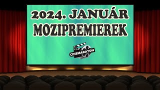 Mit nézz meg a mozikban januárban  Mozipremierek  CINEMARATON 202401 [upl. by Strader]