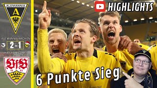 Befreiungsschlag geglückt  Alemannia Aachen  3Liga [upl. by Trella716]