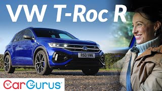 Facelifted Volkswagen TRoc R VWs most affordable sporty SUV [upl. by Sanford]