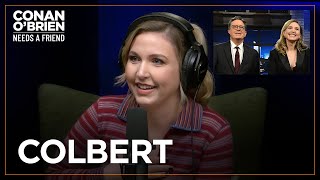 The Advice Stephen Colbert Gave Taylor Tomlinson  Conan OBrien Needs A Friend [upl. by Curry254]