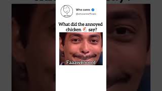 What did the annoyed chicken say [upl. by Anirual]