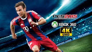 PES 2015 Xbox 360 4k [upl. by Recnal]