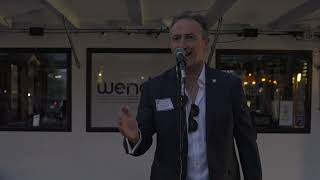 Polaris founder Ben Pinnington speaks at Chicago Propeller Club Fall 2024 River Cruise as club VP [upl. by Alyssa55]