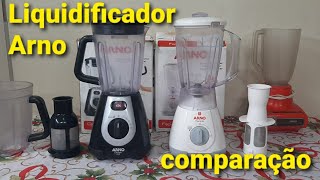 Liquidificador Arno Cliclav top LN72 600w e Faciclic LN37 550W comparativo dicas Cuidados de uso [upl. by Jacques]