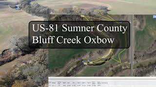 Bluff Creek Oxbow amp US 81 [upl. by Sidra]