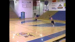 Basketball Passing Drill  3 Lane Rush [upl. by Kylander238]