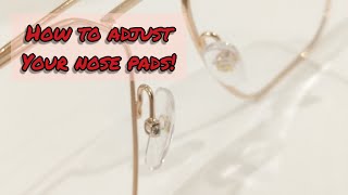 How to Replace Nose Pads on Glasses [upl. by Moynahan]