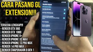 Pakai Render Iphone 14 Pro Max Cara Menggunakan File Extension Gltools [upl. by Eetsim7]