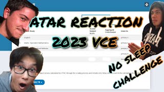 ATAR Reaction 2023 VCE No Sleep Challenge [upl. by Naujud]