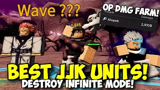 New Best JJK Units DESTROYED INFINITE MODE INSANE DMG FARM  ASTD Challenge Ft Toji 6 Star [upl. by Marbut]