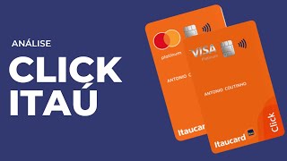 Cartão Itaú Click é bom Qual limite inicial Vale a pena Análise Itaú Click VisaMastercard [upl. by Annehsat]