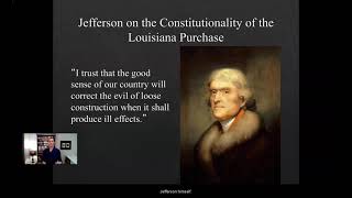 Securing the Republic part 4 The Jeffersonian Era  The Louisiana Purchase and Essex Junto [upl. by Lohse952]