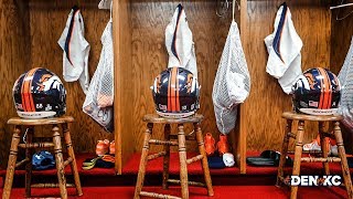 Inside the locker room before DENvsKC [upl. by Vokaay]