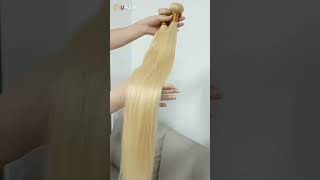 UHAIR 613 Blonde Body Wave Extensions – Luxurious Brazilian Virgin Hair for Voluminous Styles [upl. by Eyllom]