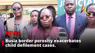 Porous BusiaUganda Border Hinders Justice in Child Defilement Cases [upl. by Lam]