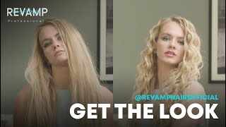 Revamp  Progloss Deep Beach Waver  Hair Tutorial [upl. by Shaia]