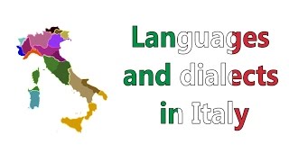 Languages and dialects of Italy with audio for each one [upl. by Brick572]