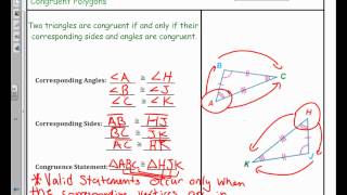 43 Congruent Triangles [upl. by Essinger]