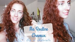 ❥ Nouvelle Routine Cheveux ❥ BIO boucles sans chaleur don de cheveux [upl. by Fanechka]