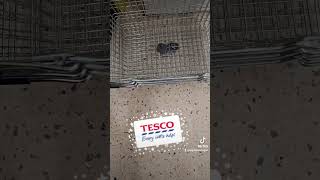 Tesco Every Little Helps even Security tagging baskets [upl. by Aisats633]