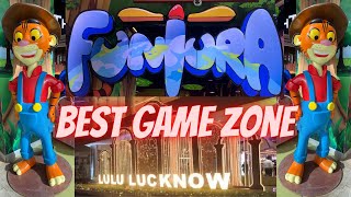 Lulu Mall Lucknow  Funtura  Best and Biggest Gaming Zone India  Full Tour and Details  Pranzo PS [upl. by Jammal]