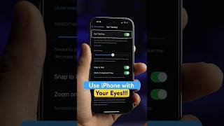 The Magic of Eye Tracking on iOS 18 apple ios iphone [upl. by Nauwaj342]