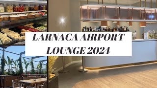 Newly Renovated Larnaca Airport Lounge Cyprus  Take A Look Around The New “Skala Lounge “ [upl. by Grekin122]