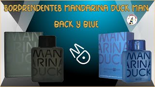 MANDARINA DUCK CON SU DULCE MAN BLACK Y SU FRESCURA DE MAN BLUE MUY LOGRADAS [upl. by Eerrehs]