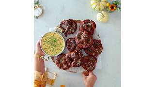 Dill Pretzels with Cider Cheese Dip by Baking The Goods [upl. by May]