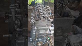 TATA 1613 full enginerepairing assembly short video yt short🛻 [upl. by Osrick]