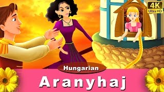 Aranyhaj  Rapunzel in Hungarian  Magyar Tündérmesék HungarianFairyTales [upl. by Hagen986]