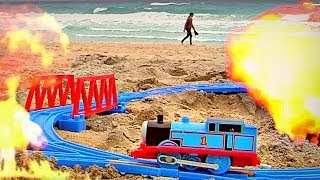 Thomas and Friends  Accidents will happen with EXPLOSION  Paris France [upl. by Anilok]