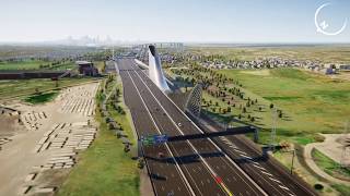 West Gate Tunnel Project  Design fly through [upl. by Aivataj867]