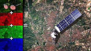 Easy Landsat 9 Band Combination and Pansharpening with Blend Modes [upl. by Leaw620]