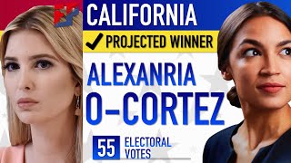 Ivanka Trump vs Alexandria OcasioCortez  2024 Election Night [upl. by Rieger306]