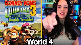 Mekanos and KHAOS  Donkey Kong Country 3  Lets play Part 3 [upl. by Yrgoerg]