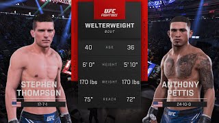 VBL 191 WW Stephen Thompson vs Anthony Pettis [upl. by Einatsed]