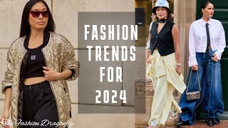 FASHION TRENDS FOR 2024 [upl. by Yate]