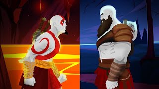 Evolution of God of War Animation [upl. by Bilac]