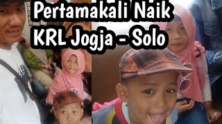 Naik KRL Jogja Solo Bersama Bocil [upl. by Lelah65]