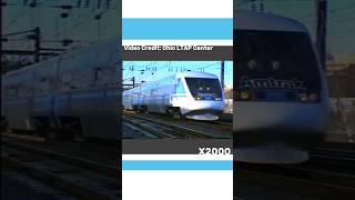 Amtrak’s X2000 High Speed Train shorts train music amtrak [upl. by Calysta662]