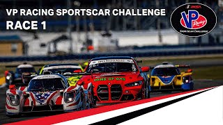 Race 1  2024 IMSA VP Racing SportsCar Challenge at Daytona International Speedway [upl. by Anaitsirhc452]